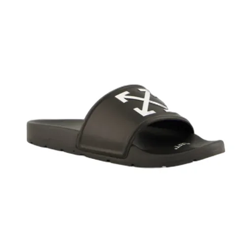 Arrow Open Toe Slip-On Slides