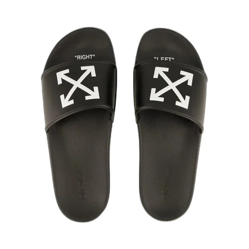 Arrow Open Toe Slip-On Slides