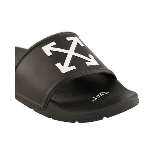 Arrow Open Toe Slip-On Slides