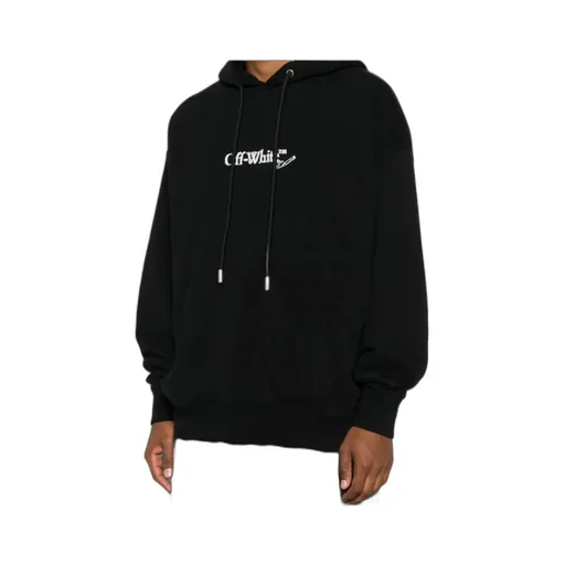 Logo Printed Drawstring Hoodie