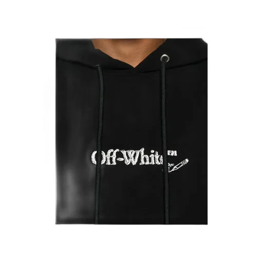 Logo Printed Drawstring Hoodie