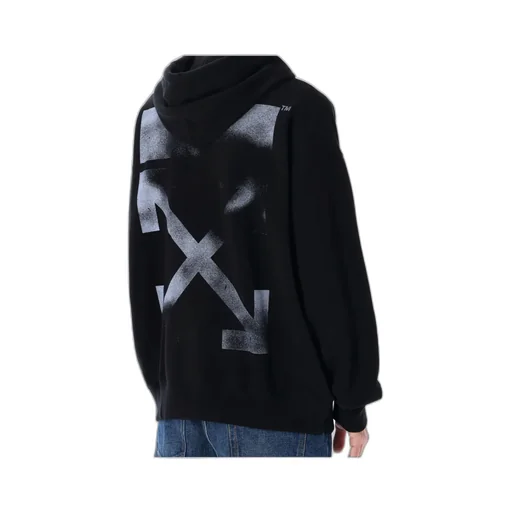 Stencil Arrow Skate Drawstring Hoodie