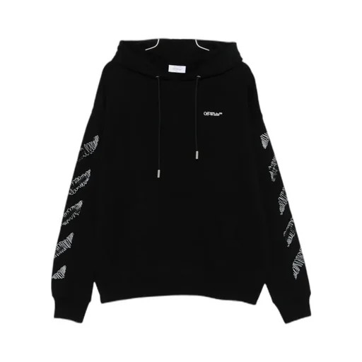 Arrow-Sleeves Hoodie