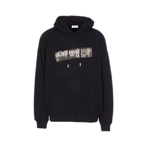 Logo Embroidered Drawstring Hoodie