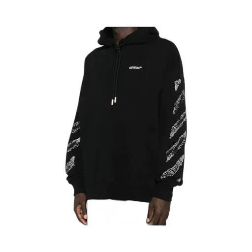 Arrow-Sleeves Hoodie