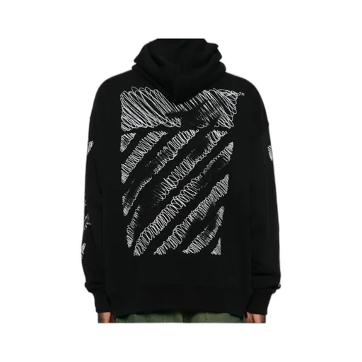 Arrow-Sleeves Hoodie