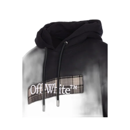 Logo Embroidered Drawstring Hoodie