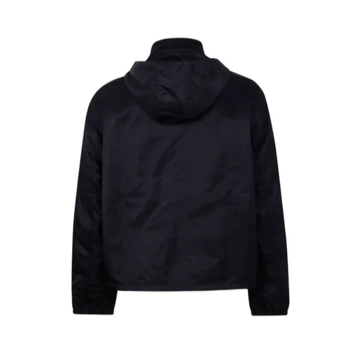 Hooded Logo-Tape Jacket