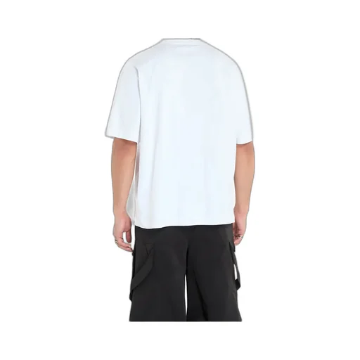 Slogan Printed Crewneck T-Shirt