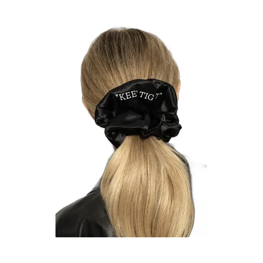 Logo Patch Scrunchie