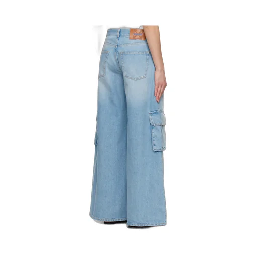 Wide Leg Cargo Jeans