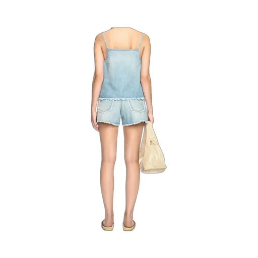 Frayed Denim Camisole