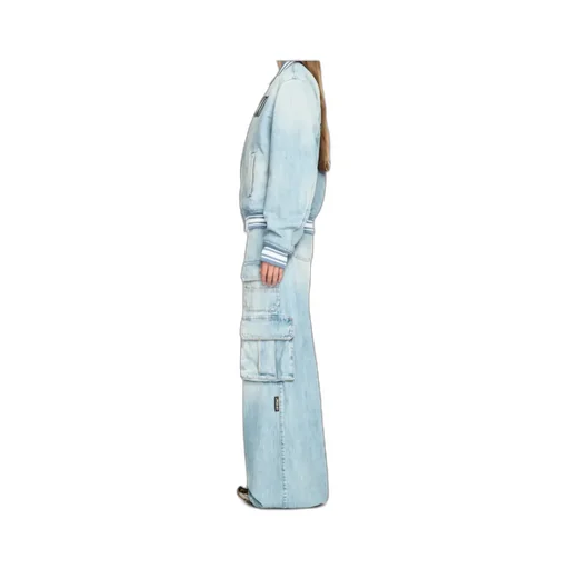 Wide Leg Cargo Jeans