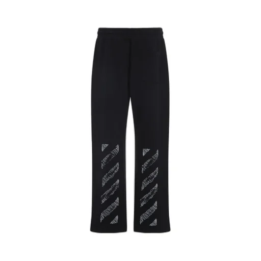 Logo Embroidered Drawstring Pants