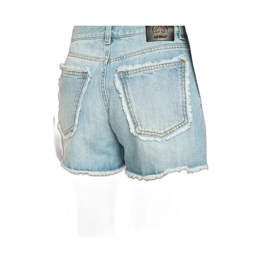 Frayed Denim Shorts