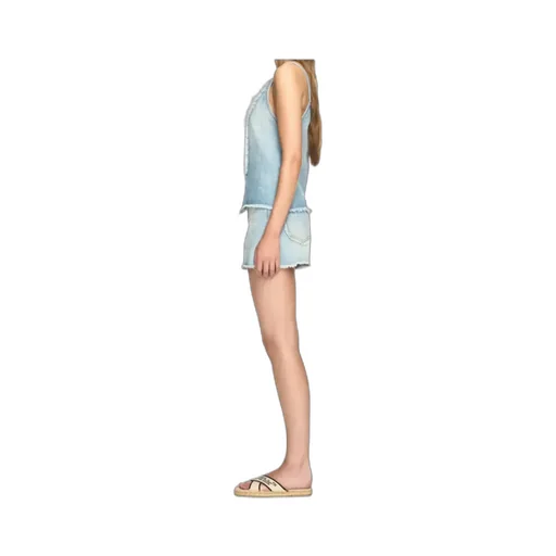 Frayed Denim Camisole