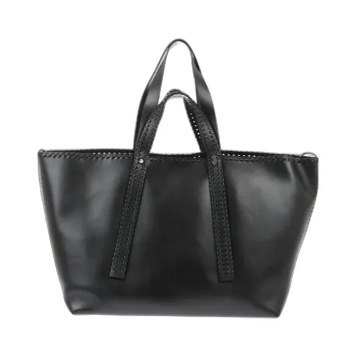 Day Off Leather Tote Bag