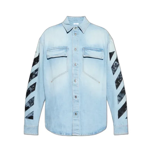 Fresco Button-Up Denim Shirt