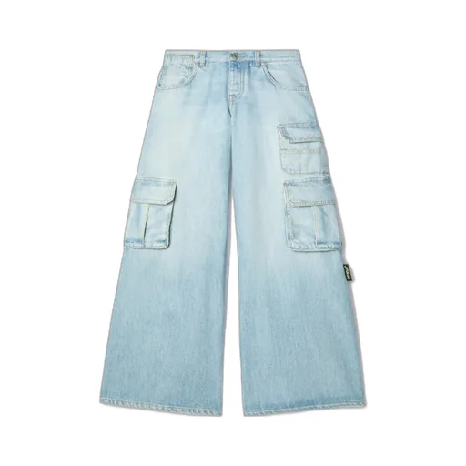 Wide Leg Cargo Jeans
