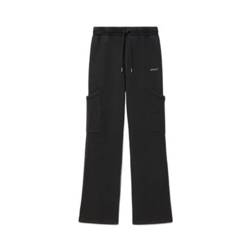 Logo Embroidered Drawstring Pants