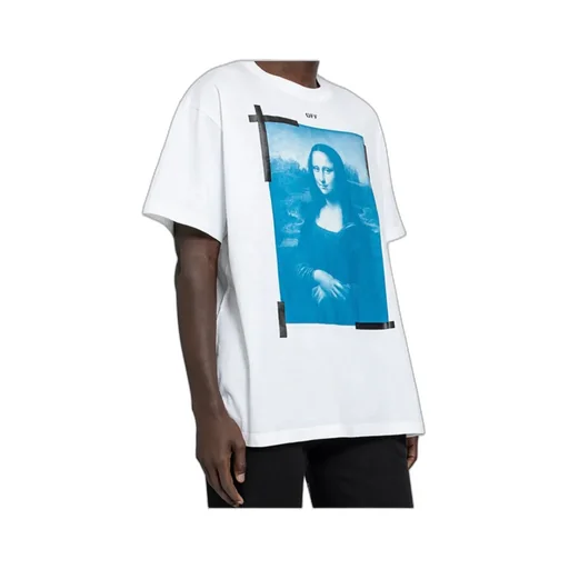 Mona Lisa-Print Oversized T-Shirt