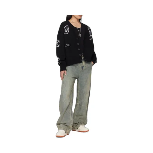 Varsity V-Neck Cardigan