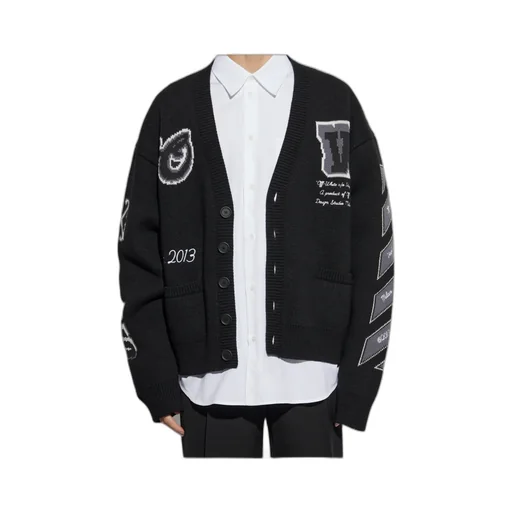 Varsity V-Neck Cardigan