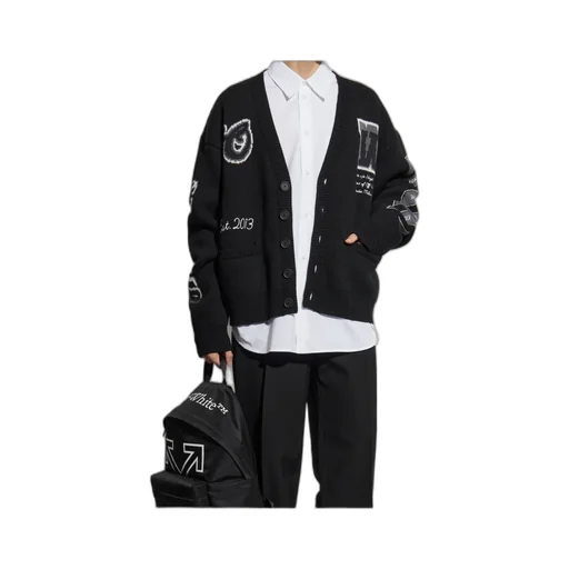 Varsity V-Neck Cardigan