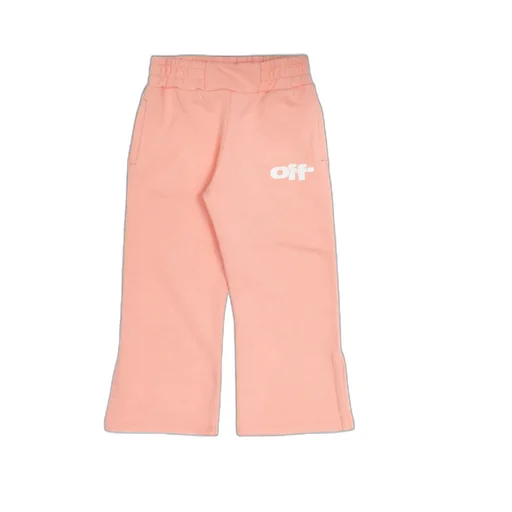 Logo Printed Straight Track Pants