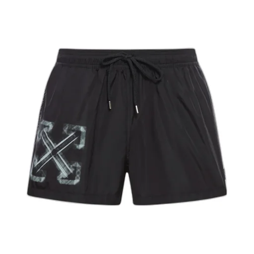 Vibe Arrow Drawstring Swim Shorts