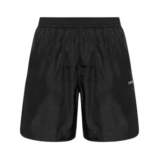 Logo Printed Swim Shorts