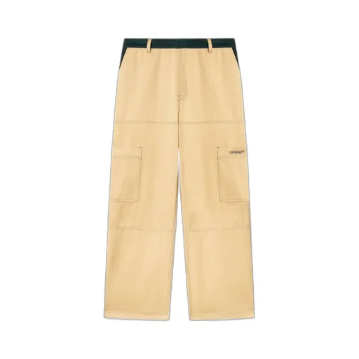 Logo Embroidered Cargo Pants