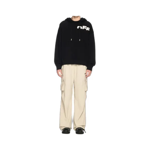 Logo Printed Drawstring Hoodie