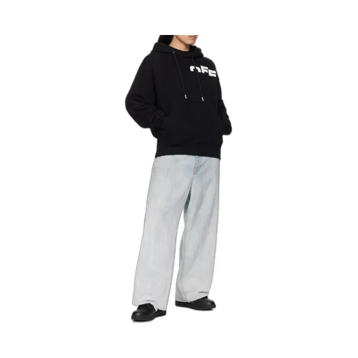 Logo Printed Drawstring Hoodie