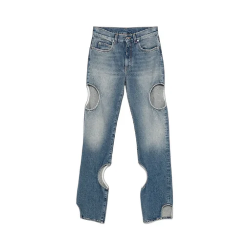 Meteor Cut-Out Detailed Jeans