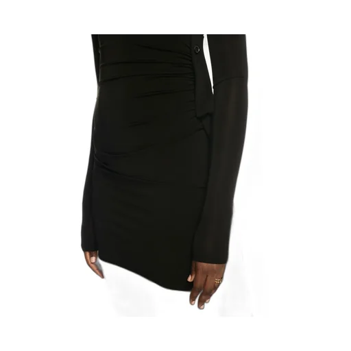 Draped Mini Dress