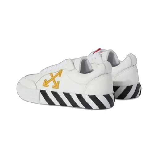 Vulcanized Leather Low-Top Sneakers