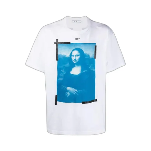 Mona Lisa-Print Oversized T-Shirt