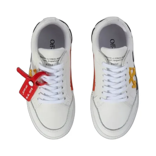 Vulcanized Leather Low-Top Sneakers
