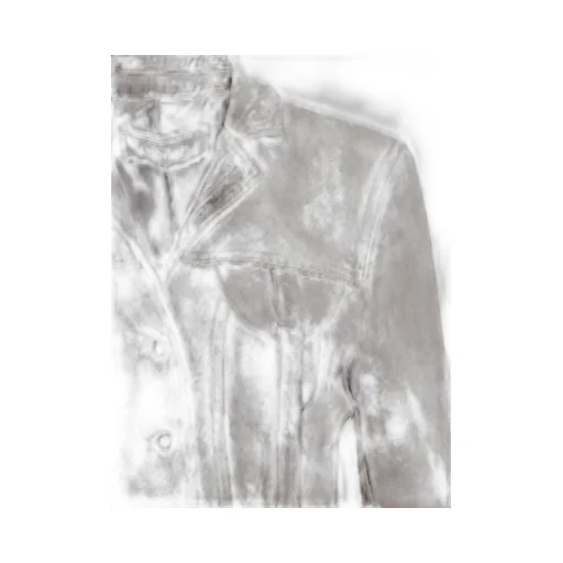 Buttoned Long-Sleeved Denim Jacket