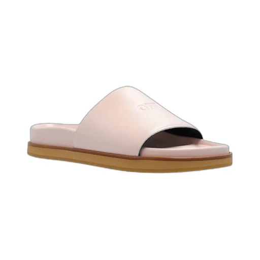 Cloud Leather Slides