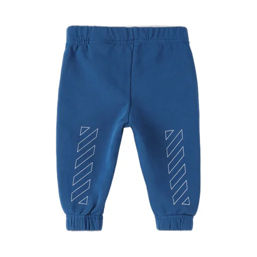 Logo Printed High Waist Pants