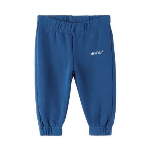 Logo Printed High Waist Pants