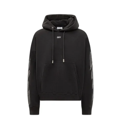 Logo Detailed Drawstring Hoodie
