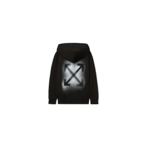 Spray Arrow Zipped Hoodie