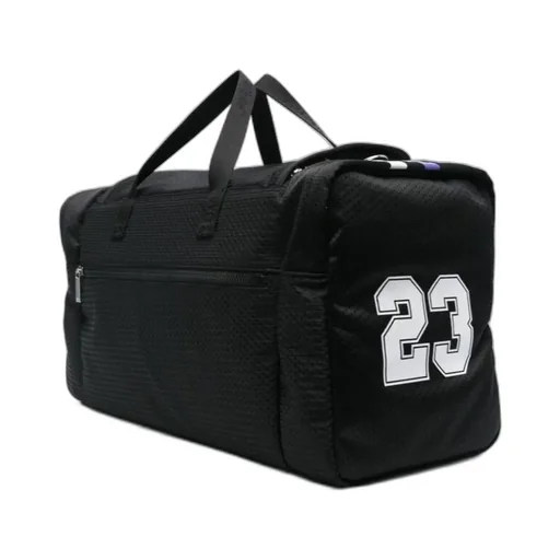 Logo-Print Mesh Holdall