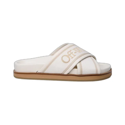 Ciabatta Criss Cross Slip-On Sandals