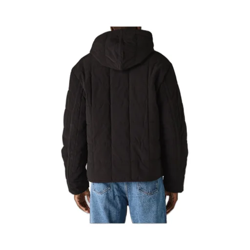 Logo Patch Quilted Jacket