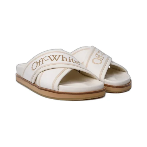 Ciabatta Criss Cross Slip-On Sandals