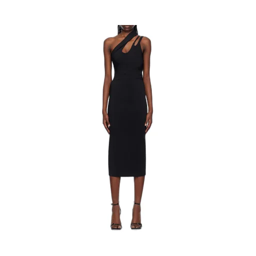 Asymmetric Midi Dress